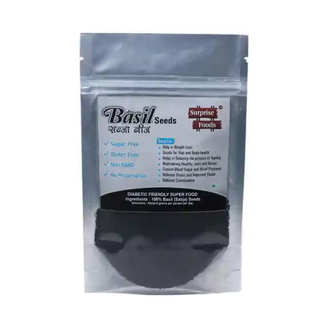 Surprise Foods Basil Seeds (1 Packet Of 200 IU Seeds)