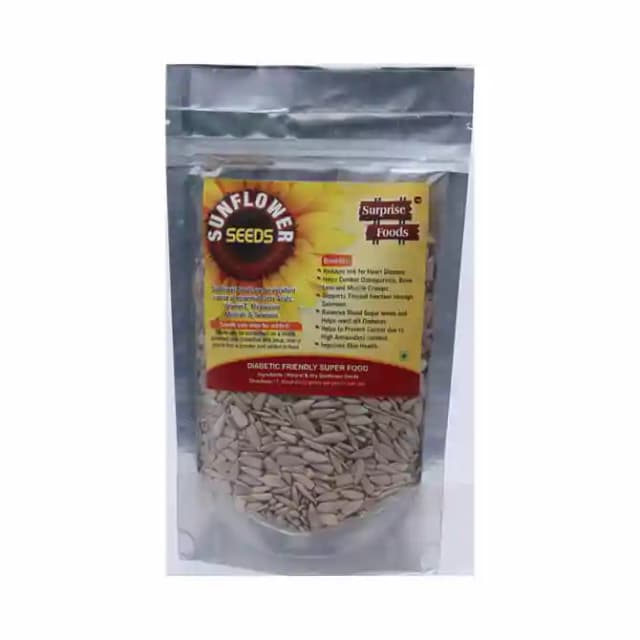 Surprise Foods Sunflower Seeds (1 Packet Of 200 gm Seeds)