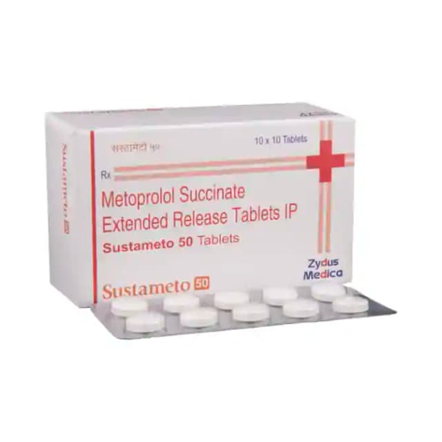 Sustameto 50 ER (10 tablets er in 1 strip)