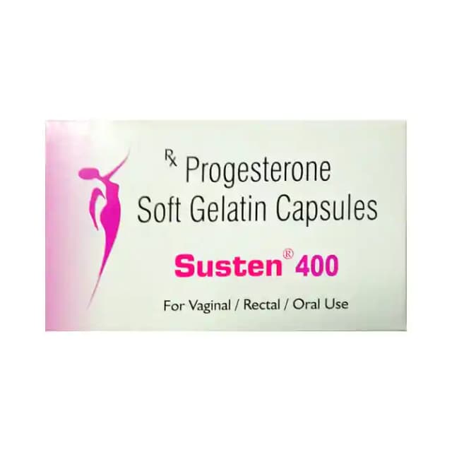Susten 400 Soft Gelatin (10 soft gelatin capsules in 1 strip)