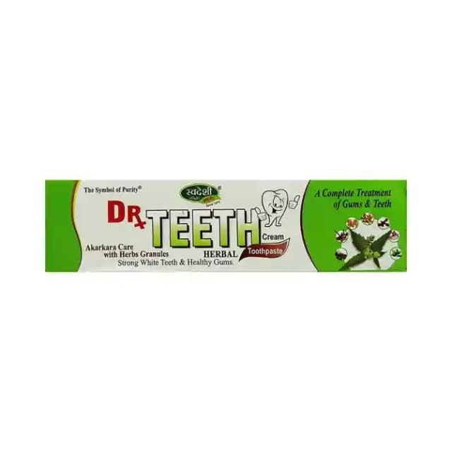 Swadeshi Dr.Teeth Paste (1 Tube Of 100 gm Paste)