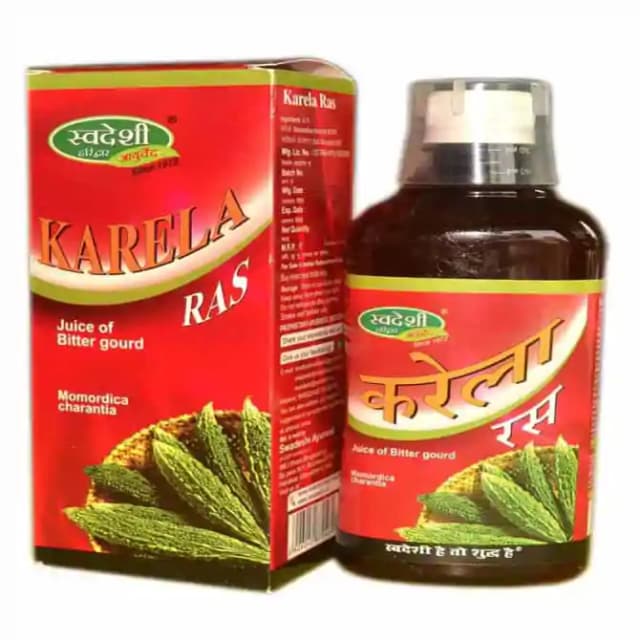 Swadeshi Karela Ras (1 Bottle of 500 ml Liquid)