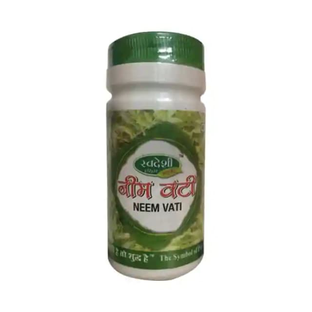Swadeshi Neem Vati (1 Bottle of 88 tablets)