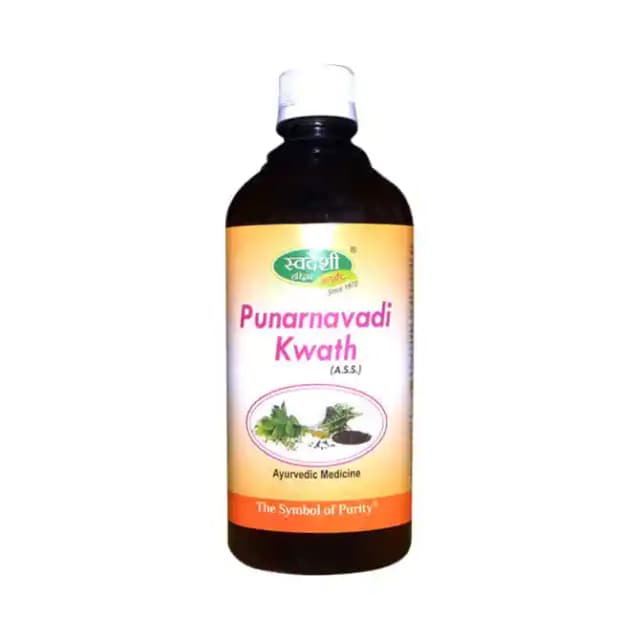 Swadeshi Punarnavadi Kwath (1 Bottle of 500 ml Liquid)