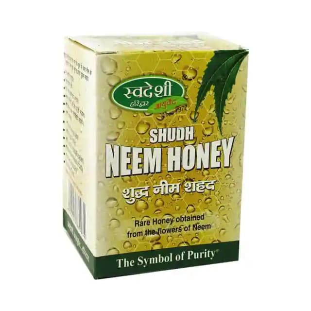 Swadeshi Shudh Neem Honey (1 Bottle of 500 gm Paste)