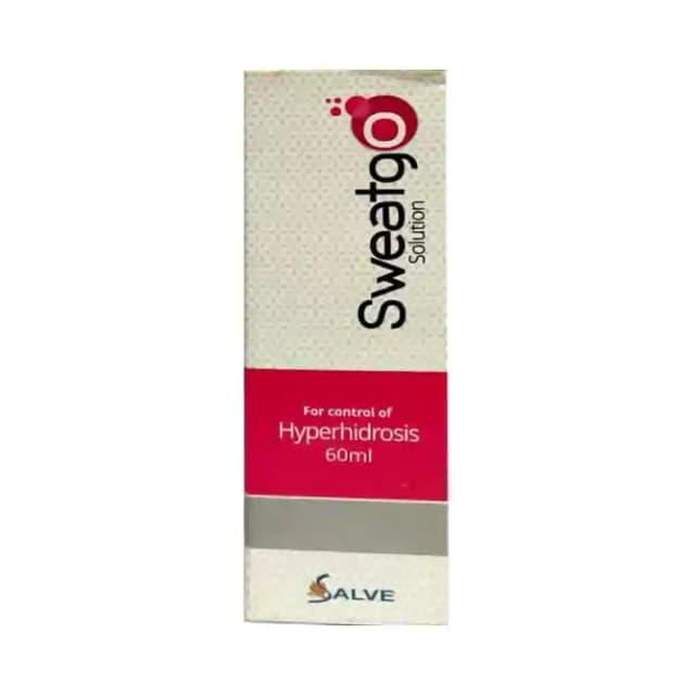 Sweatgo Solution (1 Bottle of 60 ml Solution)