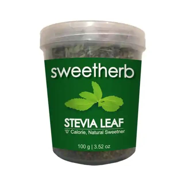 Sweetherb Stevia Leaf (1 Jar Of 100 gm Leaves)