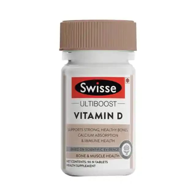 Swisse Ultiboost Vitamin D (1 Bottle of 90 tablets)
