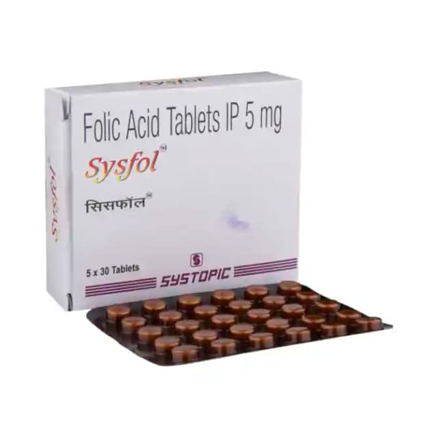 Sysfol 5mg (30 Tablets in 1 strip)