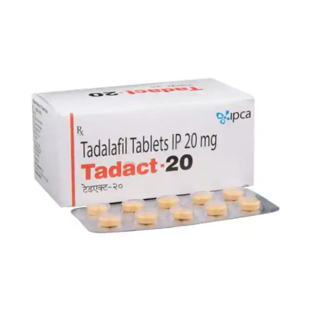 Tadact 20 (10 tablets in 1 strip)