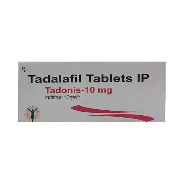 Tadonis 10mg (10 tablets in 1 strip)