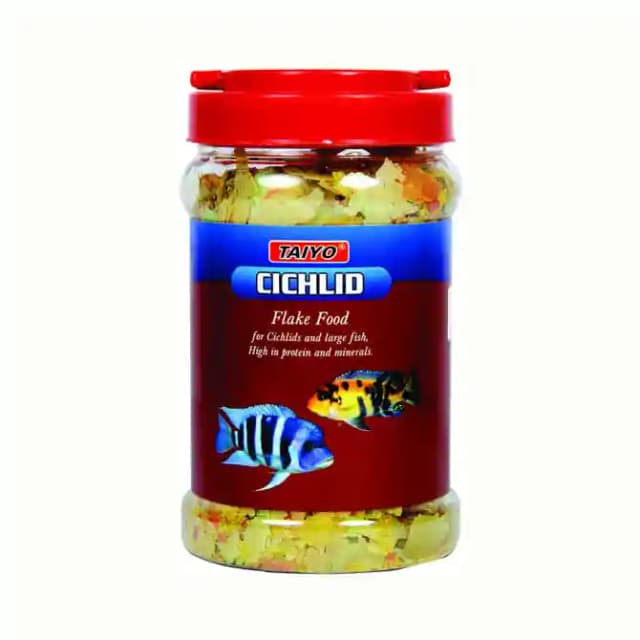 Taiyo Cichlid Flakes Fish Food (1 Jar Of 100 gm Pet Food)