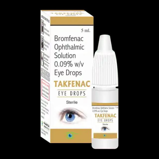 Takfenac Eye Drop (5 ml in 1 bottle)