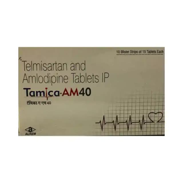 Tamica AM 40 (15 tablets in 1 strip)