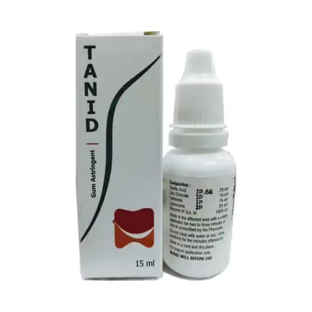 Tanid Gum Astringent (1 Bottle of 15 ml Gum Paint)