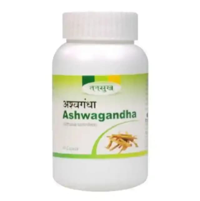 Tansukh Ashwagandha (1 Bottle of 60 capsules)
