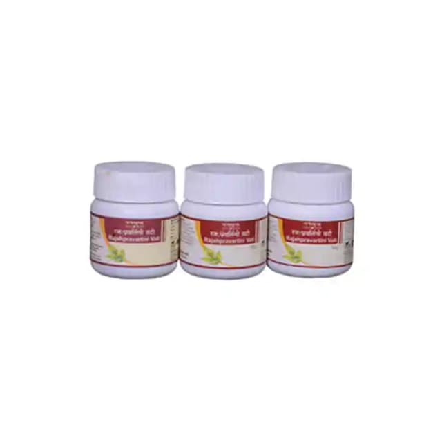 Tansukh Rajahpravartini Vati (1 Bottle of 10 gm tablets)