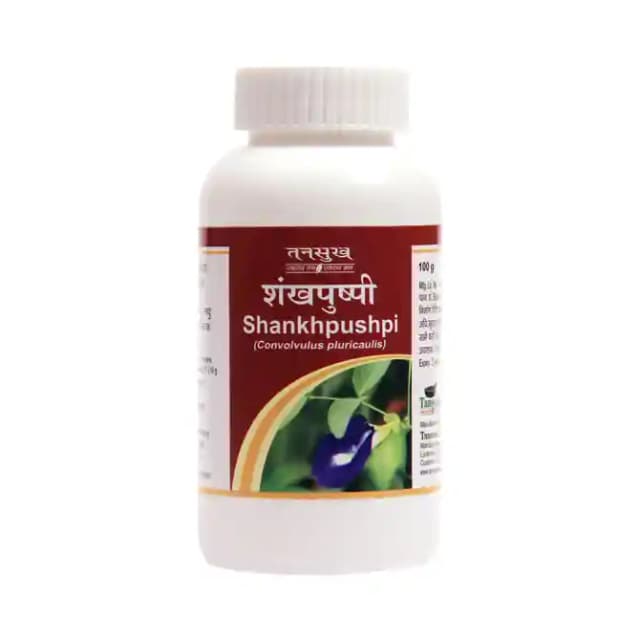 Tansukh Shankhpushpi Churna (1 Bottle of 100 gm Churna)