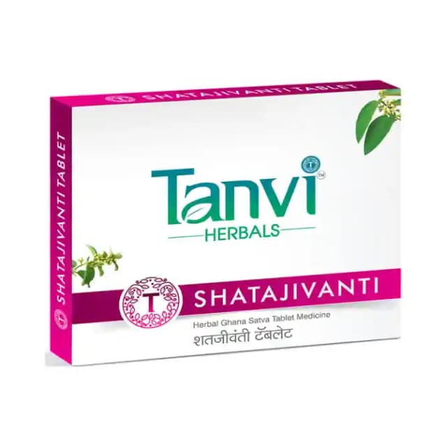 Tanvi Herbals Shatajivanti (1 Box Of 30 tablets)