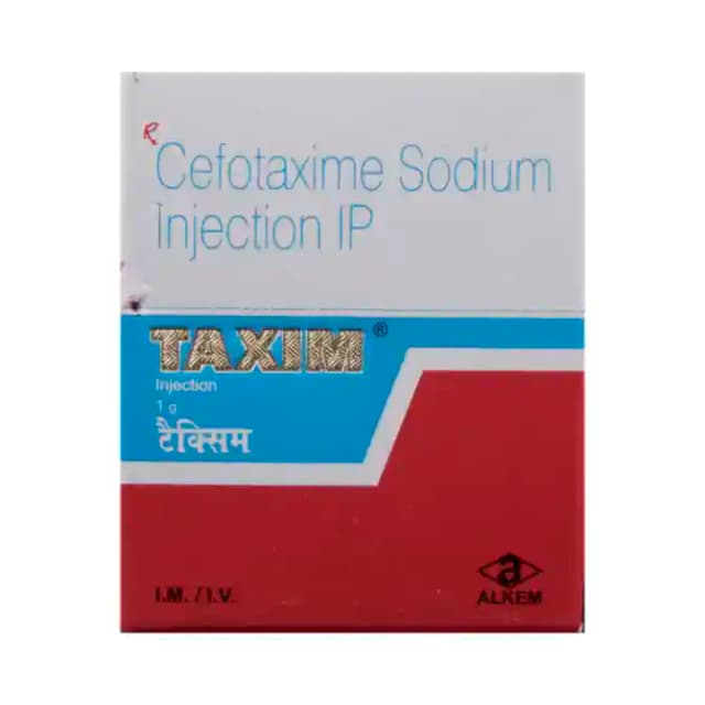 Taxim 1gm Injection (5 ml in 1 vial)