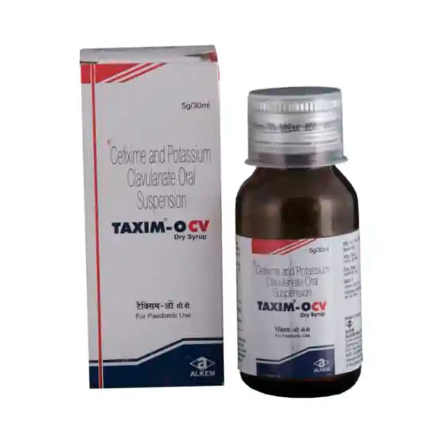 Taxim O CV Dry Syrup (30 ml in 1 bottle)