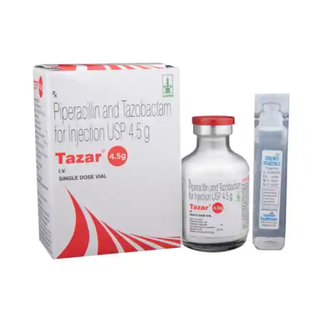 Tazar 4.5g Injection (4.5 gm in 1 vial)