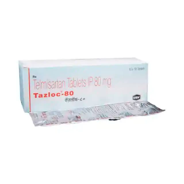 Tazloc 80 (10 tablets in 1 strip)