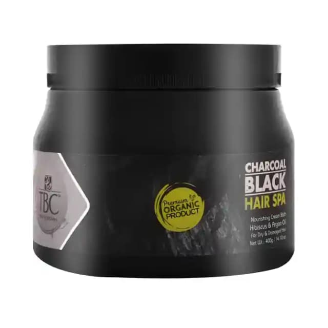 TBC Charcoal Black Hair Spa (1 Jar Of 400 gm Cream)