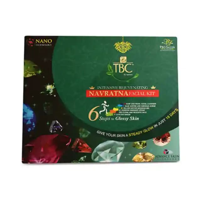 TBC Facial Kit Navratna (1 Box Of 1 Kit)