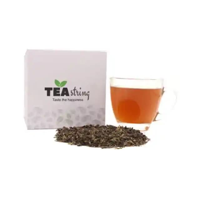 Tea String Mint Green Tea Loose Leaf (1 Packet Of 100 gm Leaves)