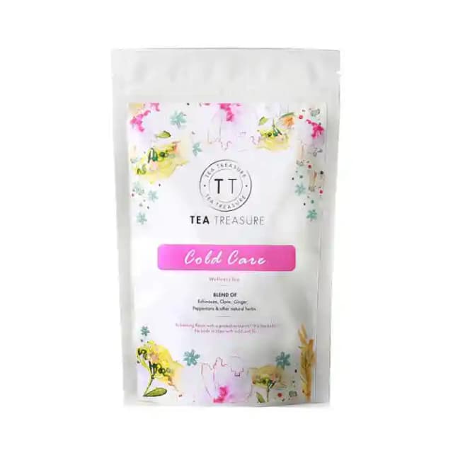 Tea Treasure Cold Care Wellness Tea (1 Packet Of 100 gm Tea)