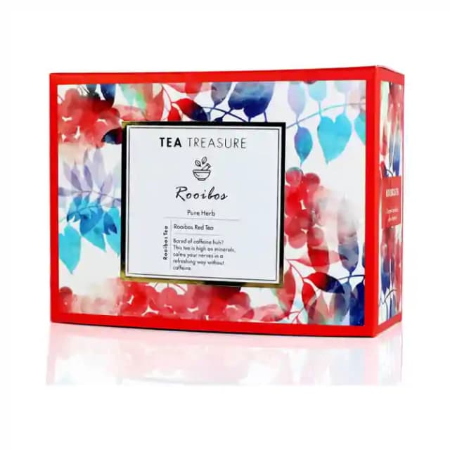 Tea Treasure Rooibos Tea Bag Red (1 Box Of 17 tea bags)