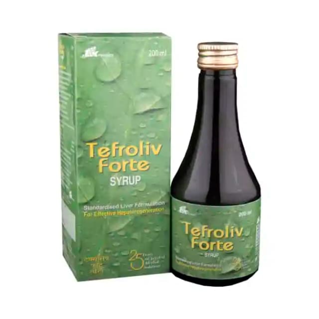 Tefroliv Forte Syrup (1 Bottle of 200 ml Syrup)