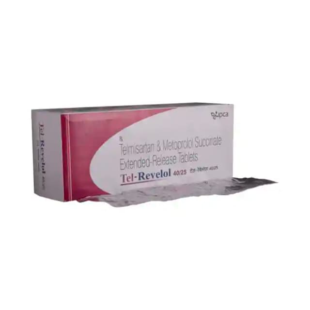 Tel Revelol 40/25 ER (10 tablets er in 1 strip)