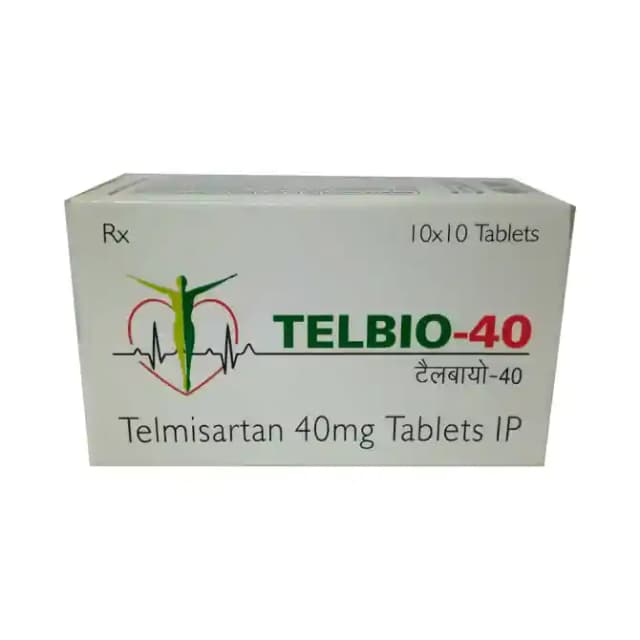 Telbio 40mg (10 tablets in 1 strip)