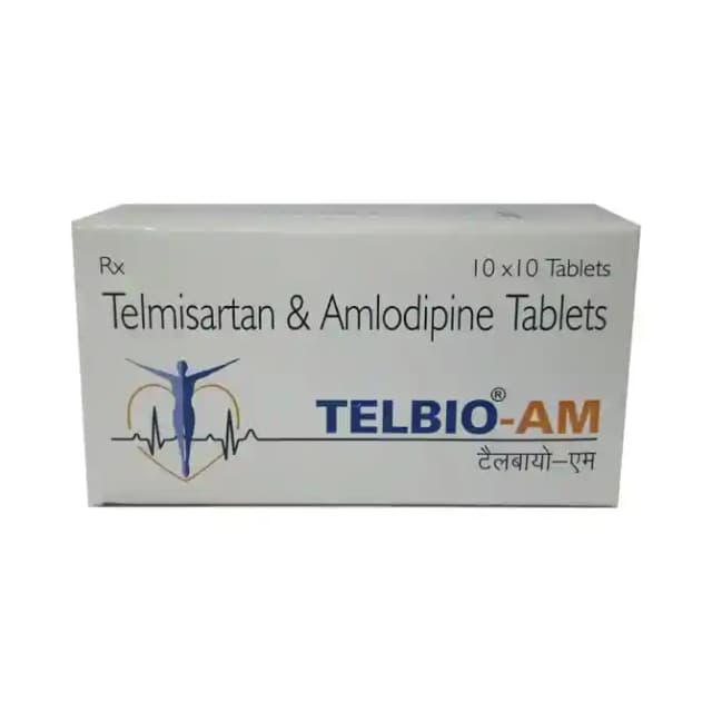 Telbio AM 40mg/5mg (10 tablets in 1 strip)