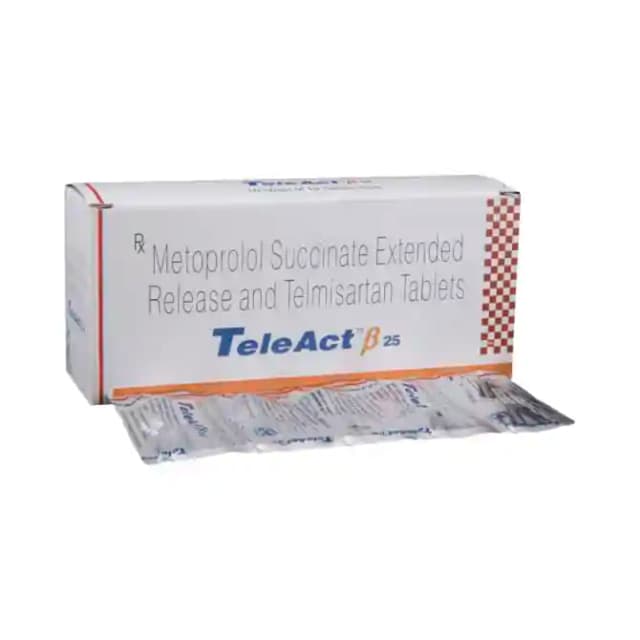 Teleact Beta 25 ER (10 tablets er in 1 strip)