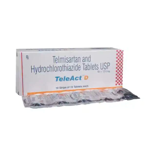 Teleact D (10 tablets in 1 strip)
