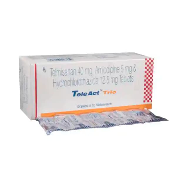 Teleact Trio (10 tablets in 1 strip)
