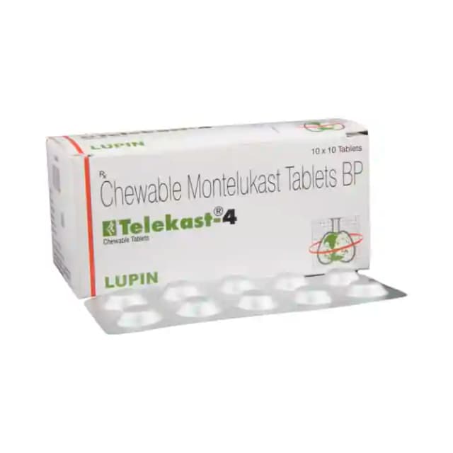 Telekast 4 Chewable (10 Chewable Tablets in 1 strip)