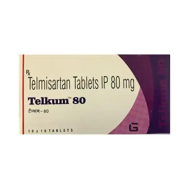 Telkum 80 (10 tablets in 1 strip)