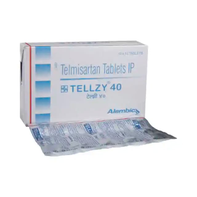 Tellzy 40 (15 tablets in 1 strip)
