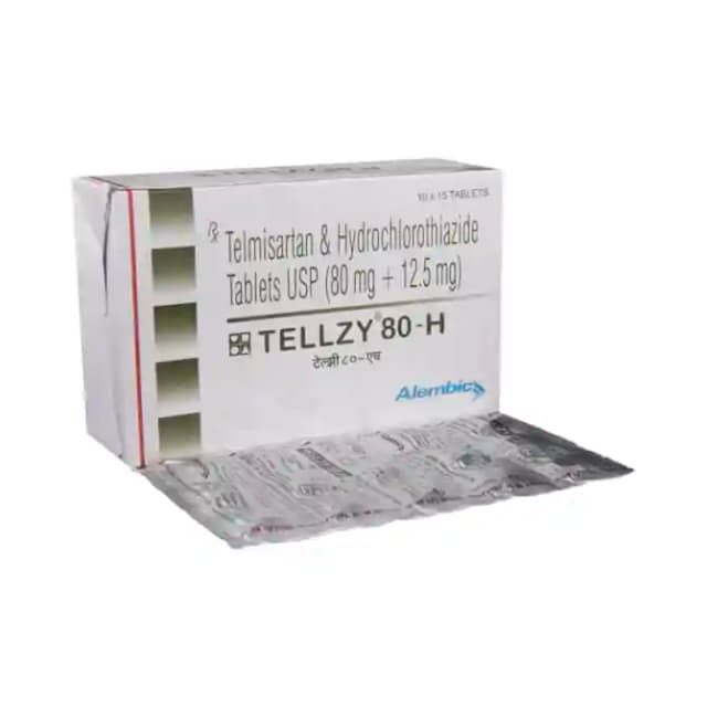 Tellzy 80 H (15 tablets in 1 strip)