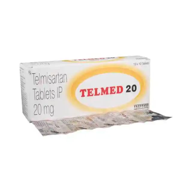 Telmed 20 (10 tablets in 1 strip)