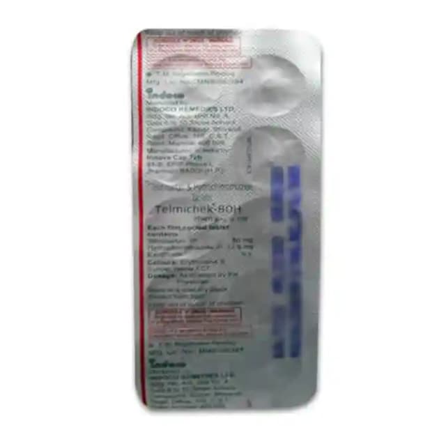 Telmichek 80H (10 tablets in 1 strip)