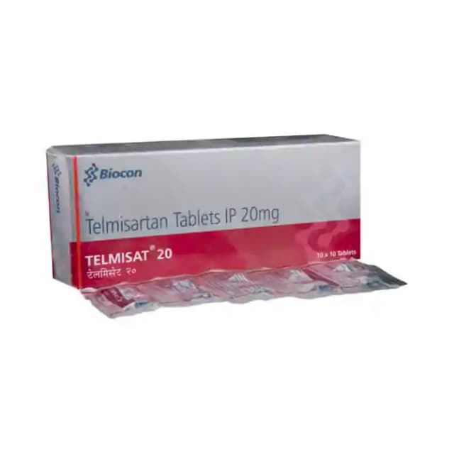 Telmisat 20 (10 tablets in 1 strip)