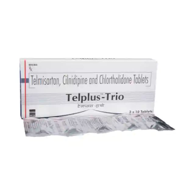 Telplus Trio 40 / 10 / 12.5 (10 tablets in 1 strip)