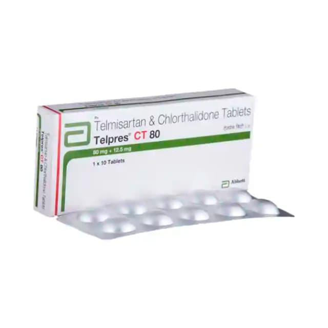Telpres CT 80 (10 tablets in 1 strip)