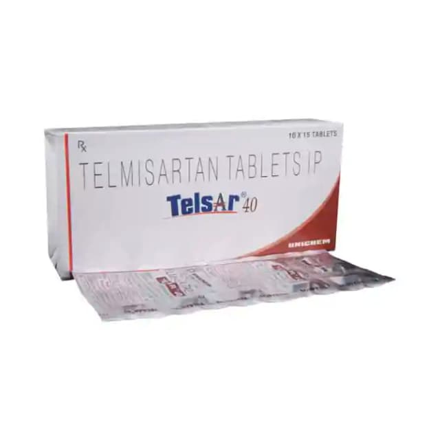 Telsar 40 (15 tablets in 1 strip)