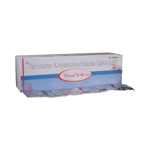 Telvas H 40/12.5 (10 tablets in 1 strip)